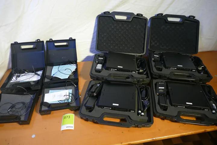 4x Beyerdynamic Funkmikrofon Taschensender mit Nackenbügelmikrofon